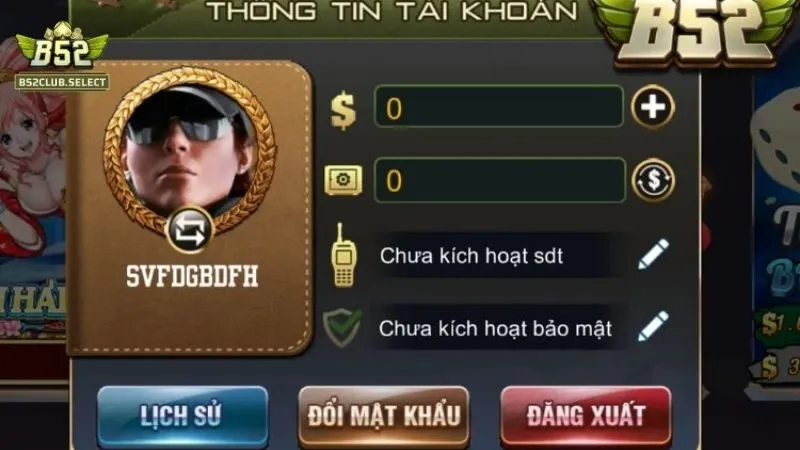 Đăng nhập b52club